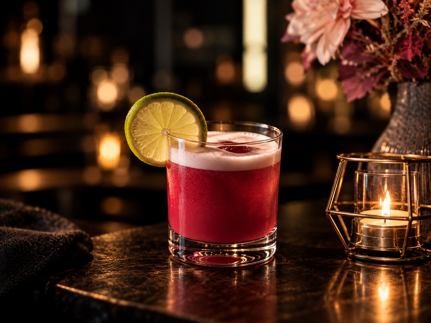CLIFF’s Raspberry Sour cocktail